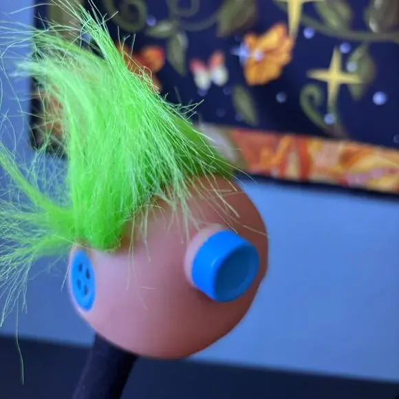 Vintage 1994 Ertl Jibba Jabber noise maker Toy Colorful 90s 15" Plush Silly Kids - Picture 12 of 16